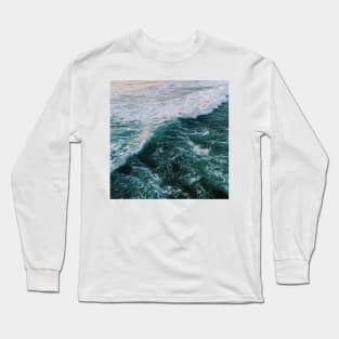 Stormy Ocean Waves Long Sleeve T-Shirt